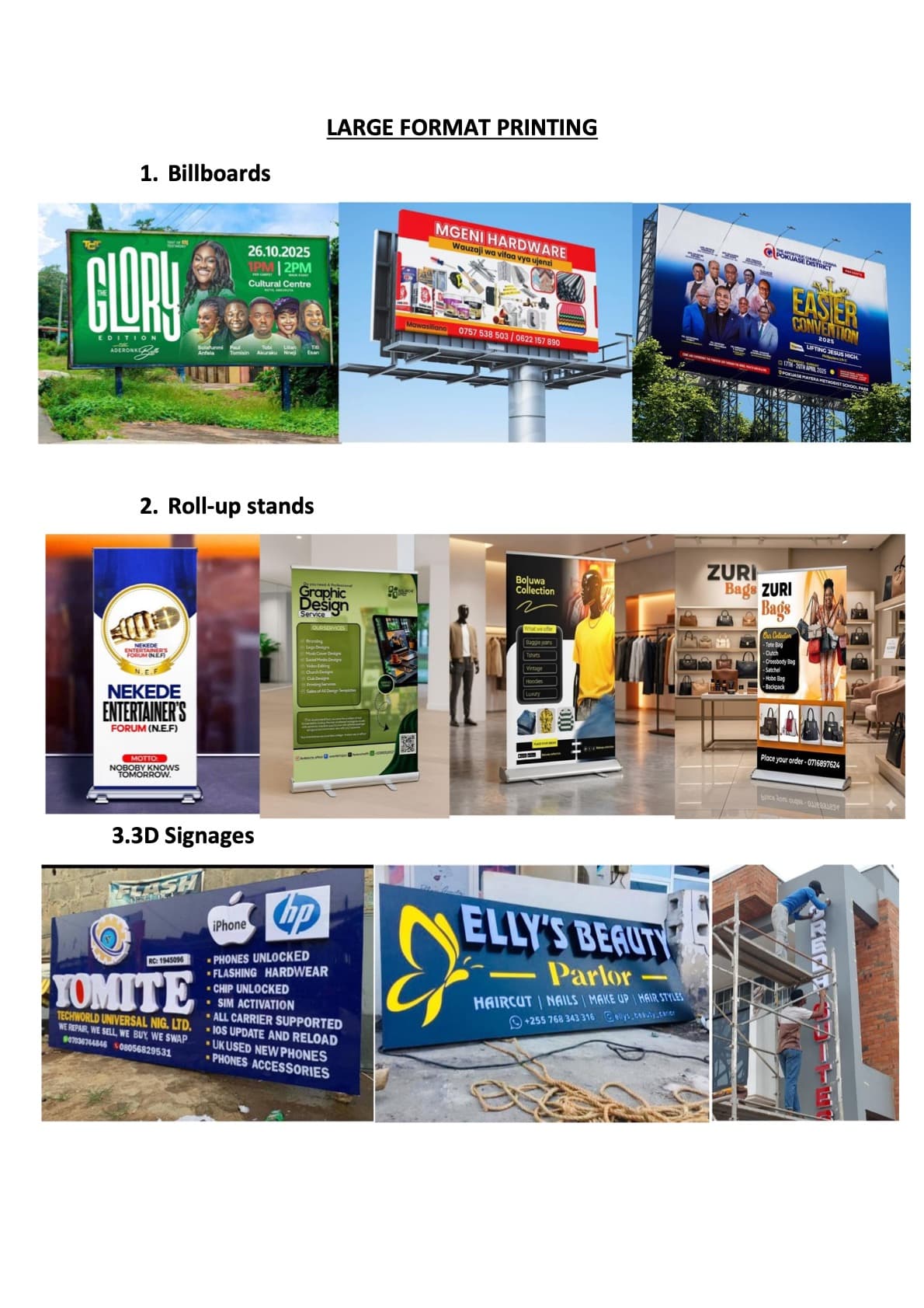 Billboards